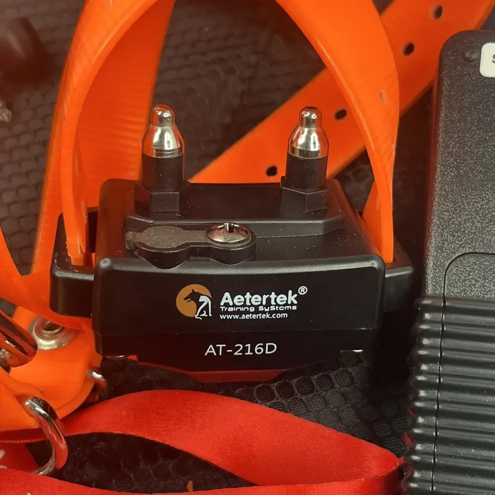 TLC Aetertek AT-216 Dog Shock Training Collar & Remote Waterproof No Charger